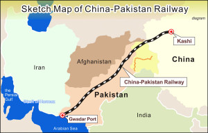 Economic corridor route (Credit: worldtribune.com)